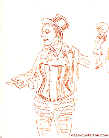 Dickens Fair sketches
